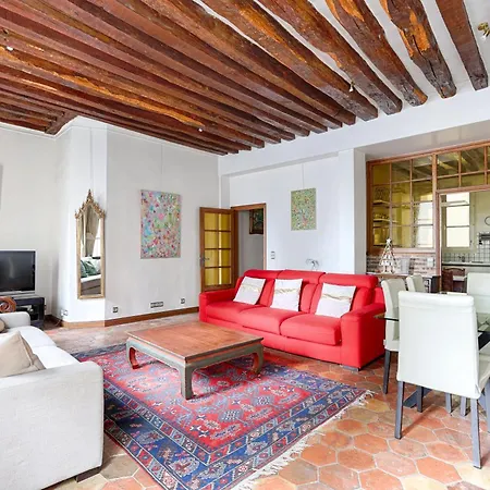 Duplex Atypique 3 Au Coeur Du Marais 公寓